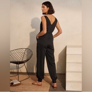 Boden Cecilia Black Jumpsuit Size Small